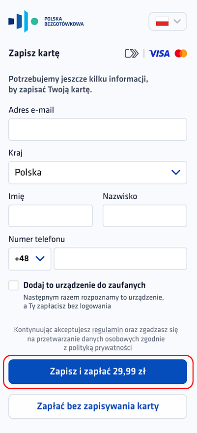 Screen telefonu krok czwarty